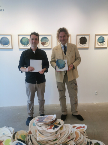 contemporary art Denmark works on paper oilpainter Martin Bigum skitsehandlen Faaborg Denmark: https://www.skitsehandlen.dk/