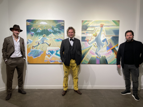 copenhagen art scene hans alf gallery martin bigum contemporary art collaboration 2023