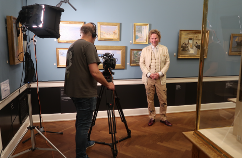 DR Danmarks Radio DR2 Martin Bigum kultur kunst malerkunst Kunstquiz Adrian Hughes Bente Scavenius samtidskunst