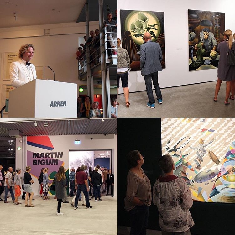 Martin Bigum Arken solo show 2016 2017 