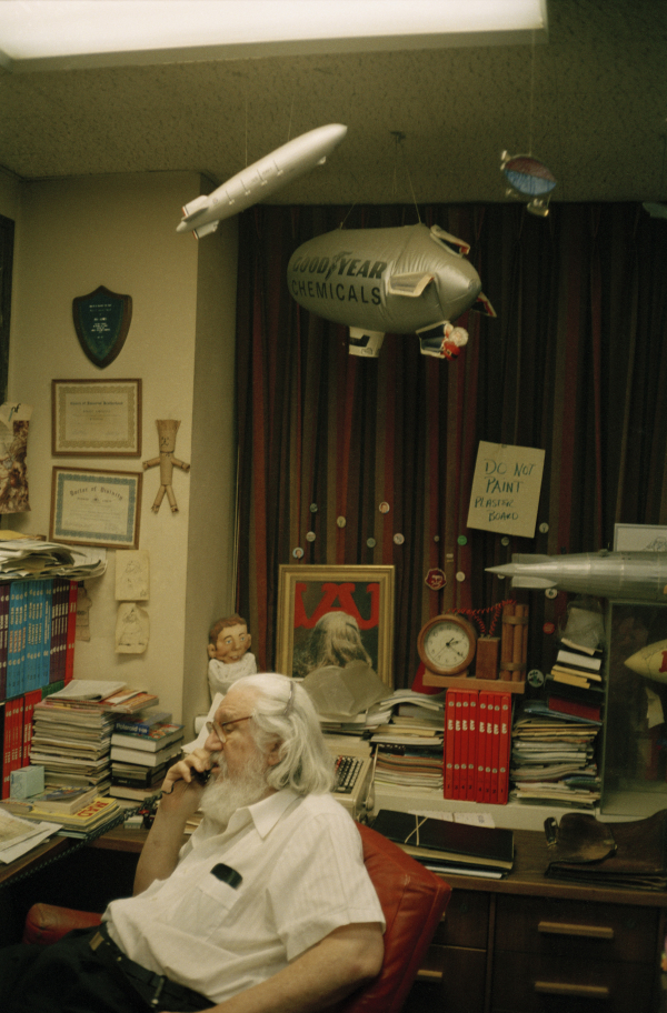 Portrait of Mr. William M. Gaines, founder and editor of MAD magazine Photographed in his MADison Avenue head quarter, 1991, 2005, photography, 100 x 75 cm
Edition of 4