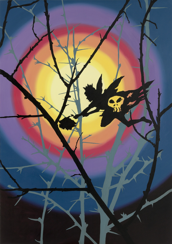 Swift Bird, 2004, oil on canvas, 190 x 135 cm, private collection
