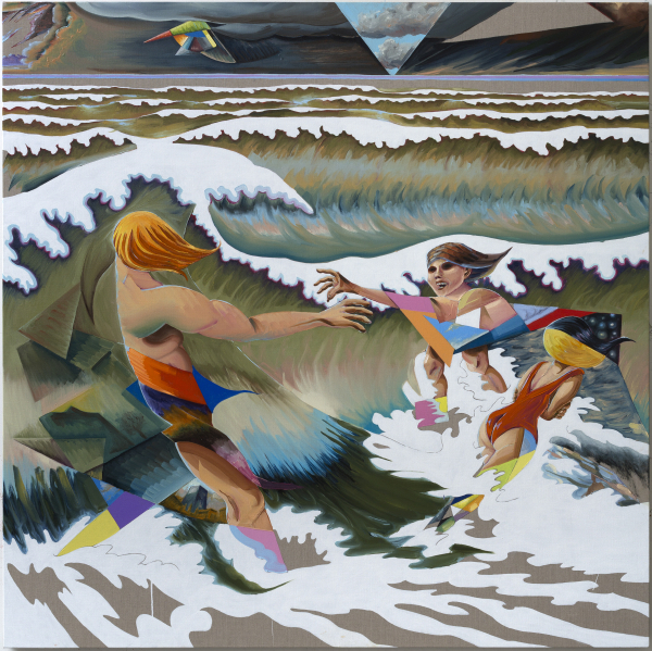 The Father, 2016, 170 x 170 cm, oil on canvas with rabbit glue
Trapholt Art Museum