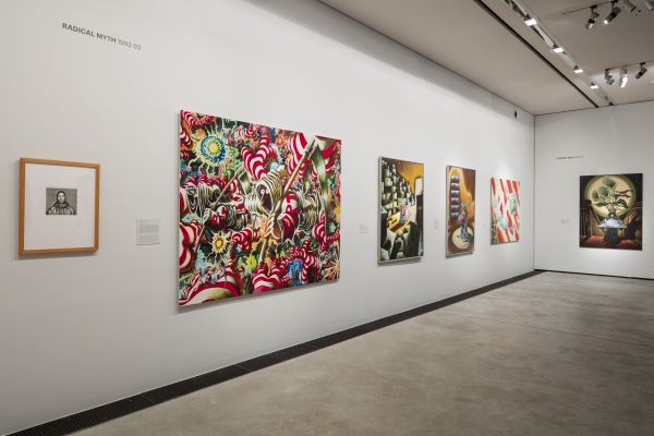 Radical Myth, installation view, ARKEN- Museum of Modern Art, Copenhagen, 2016-17, works from Radical Myth