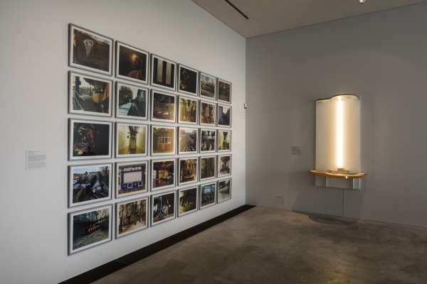 The Homecoming: The Notion of Tivoli plus When-The-Artists-Takes-Over-Power-Tower, 32 photographs of abandoned amusement park Tivoli, Copenhagen, installation view, Arken- Museum of Modern Art, 2016-17.
When-The-Artists-Takes-Over-Power-tower, HEART- Herning Museum of Modern Art