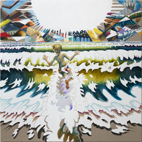 The Vision, 170 x 170 cm, oil on canvas with rabbit glue, 2016
Arken - Museum of Modern art