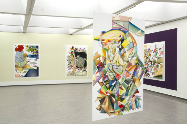 Structure Beneath Skin, installationview, Randers Kunstmuseum, 2012