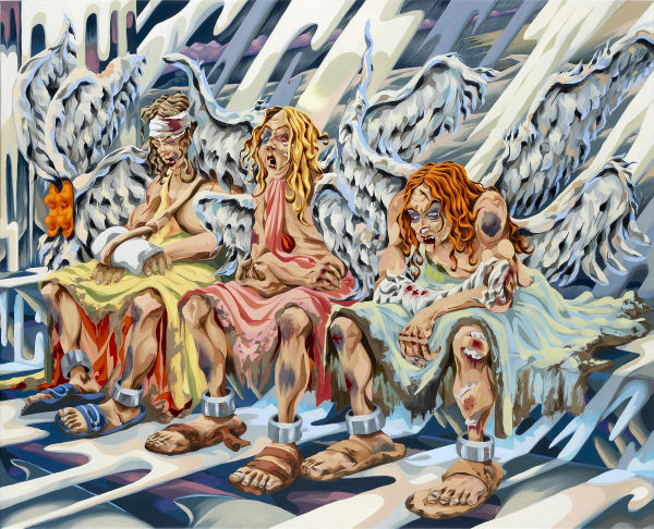 Vale of Tears, 2003, oil on canvas, 160 x 225 cm, private collection
