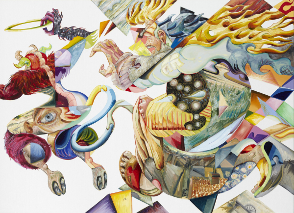 Force Majeure, 2011, oil on canvas, 100 x 120 cm, private collection