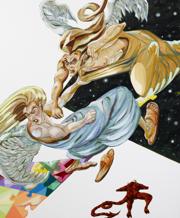 The Moment, 2008, oil on canvas, 120 x 100 cm, private collection