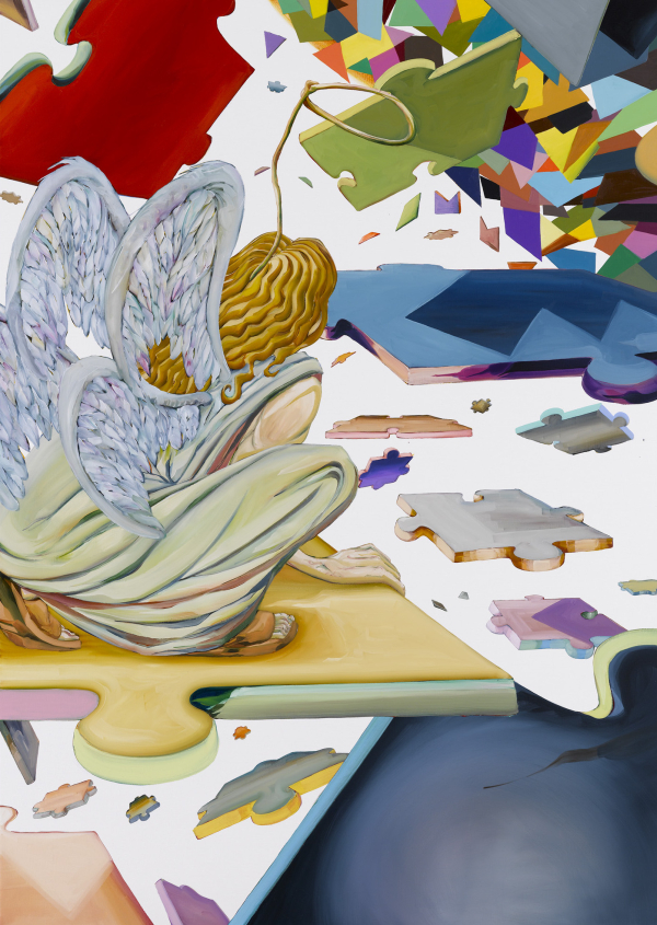 He, 2008-9, oil on canvas. 190 x 135 cm, private collection