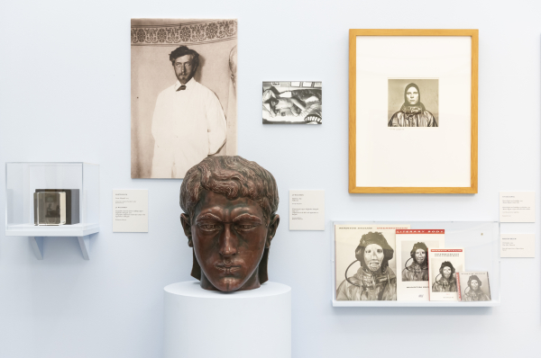 Installation view, J.F. Willumsen and Martin Bigum, Randers Kunstmuseum, 2024, J.F. Willumsen and Martin Bigum, Som et møl mod flammen/ Like a moth to the flame, Willumsens Museum and Randers Kunstmuseum, Jan.-Oct. 2024, curated by Merete Sanderhoff