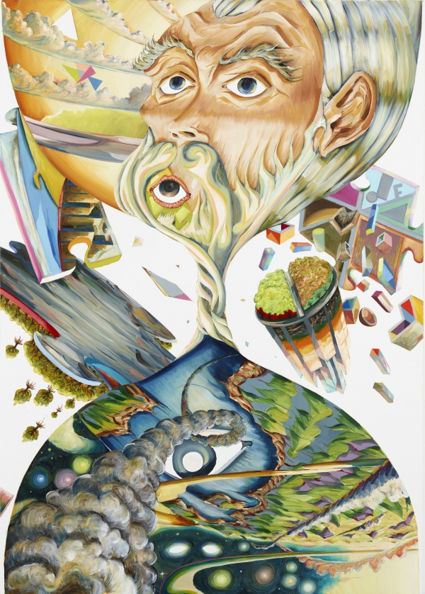 The Moment, 2012, oil on canvas, 190 x 135 cm