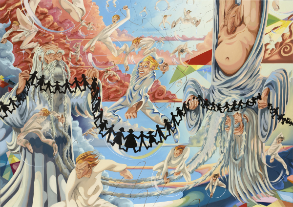 The Great Divide, 2006, oil on canvas, 180 x 255 cm, private collection
