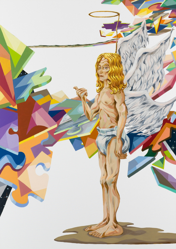 The Challenge, 2007, oil on canvas, 190 x 135 cm, New Carlsberg Foundation
