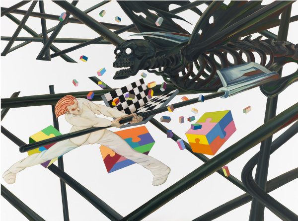 Another Day, 2007, oil on canvas, 170 x 225 cm, private collection