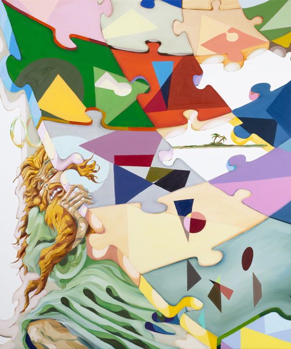 The Last Poetry, 2008, oil on canvas, 120 x 100 cm, private collection