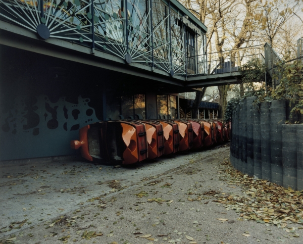 Forestillingen om Tivoli/ The Notion of Tivoli, 2000, photography, each 58 x 47 cm
Series of 32 photographies from abandoned amusementpark Tivoli in Copenhagen, DK