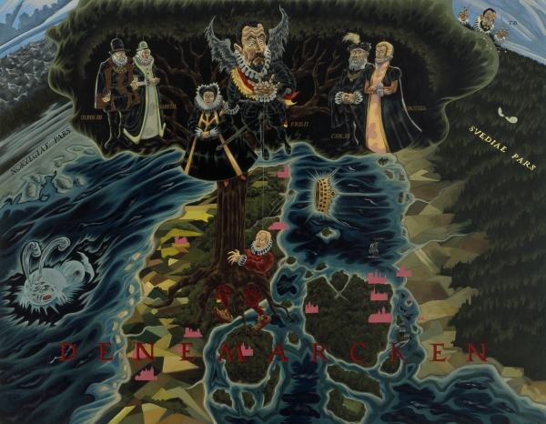 The Family, 2002, Oil om canvas, 170 x 220 cm, Frederiksborg Castle, Denmark