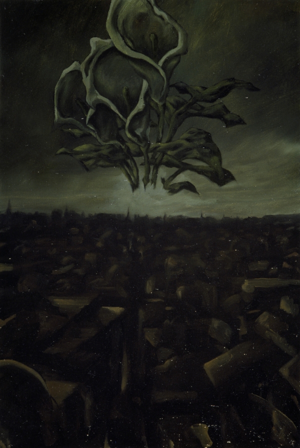 Kalla vision, 1994, oil on canvas, 40 x 25 cm, private collection