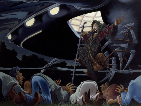 Marauder, 1996- 97, oil on canvas, 175 x 200 cm, private collection
