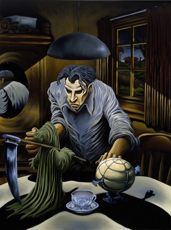 The Miserable Man, 1994, acrylic on canvas, 210 x 157 cm, private collection
