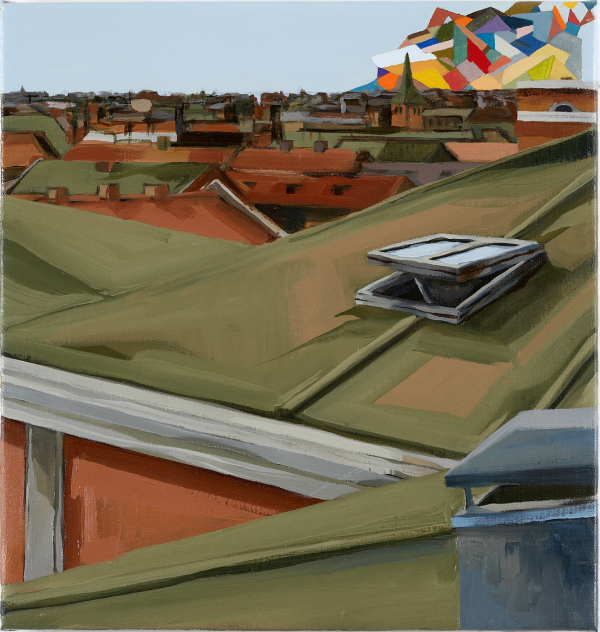 Vision, 2005, Oil on canvas, 30 x 50 cm, private collection