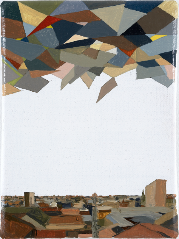 Vision & Fact, 2004, Oil on canvas, 20 x 15 cm, private collection