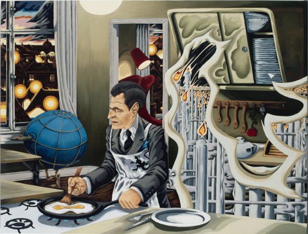 Hymne (Søren Ulrik Thomsen) 180 x 230 cm, olie på kanvas, 2003-07, Det Nationalhistoriske Museum på Frederiksborg Slot, The Face of God