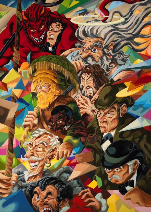 Vanity Fair, 2005, Oil on canvas, 190 x 135 cm, Frederick R. Weismann Art Collection, USA

